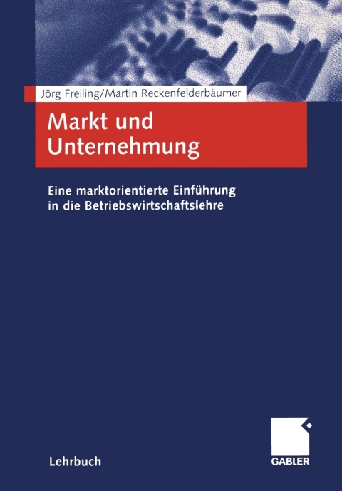 Cover image for book Markt und Unternehmung