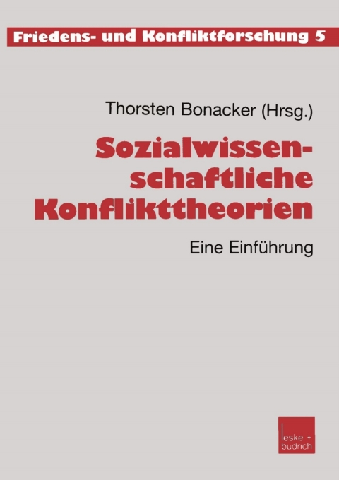 Cover image for book Sozialwissenschaftliche Konflikttheorien