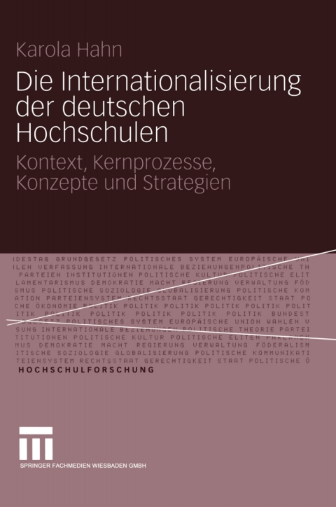 Cover image for book Die Internationalisierung der deutschen Hochschulen