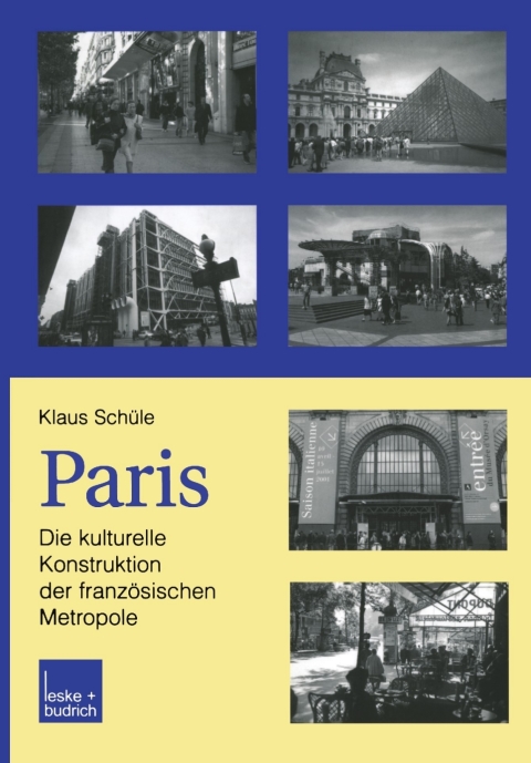 Cover image for book Paris: Die kulturelle Konstruktion der französischen Metropole