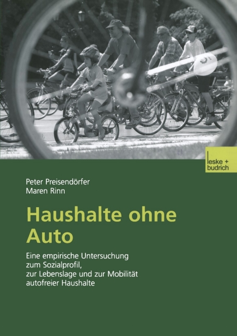 Cover image for book Haushalte ohne Auto