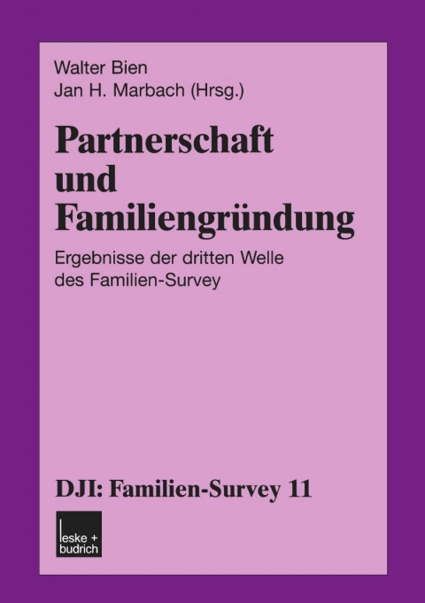 Cover image for book Partnerschaft und Familiengründung