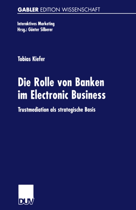 Cover image for book Die Rolle von Banken im Electronic Business