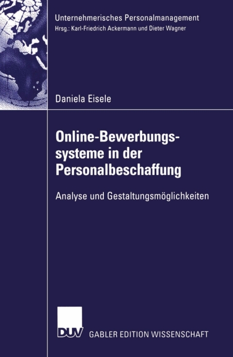 Cover image for book Online-Bewerbungssysteme in der Personalbeschaffung