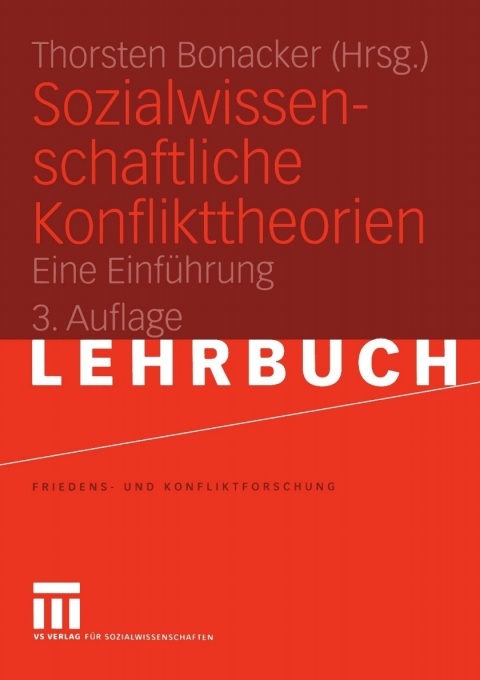 Cover image for book Sozialwissenschaftliche Konflikttheorien