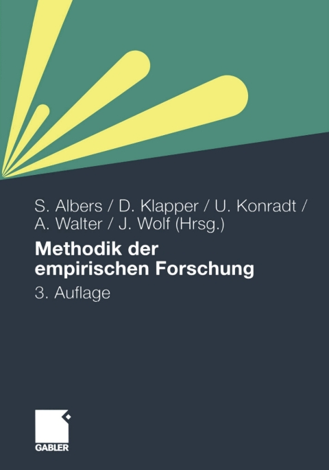 Cover image for book Methodik der empirischen Forschung