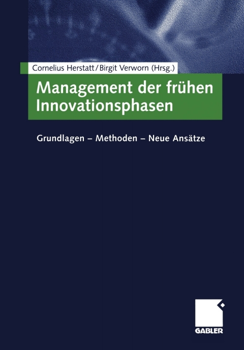 Cover image for book Management der frühen Innovationsphasen
