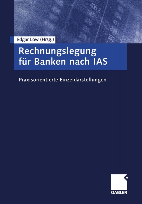 Cover image for book Rechnungslegung für Banken nach IAS
