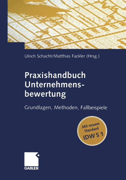 Cover image for book Praxishandbuch Unternehmensbewertung