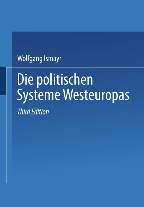 Cover image for book Die politischen Systeme Westeuropas