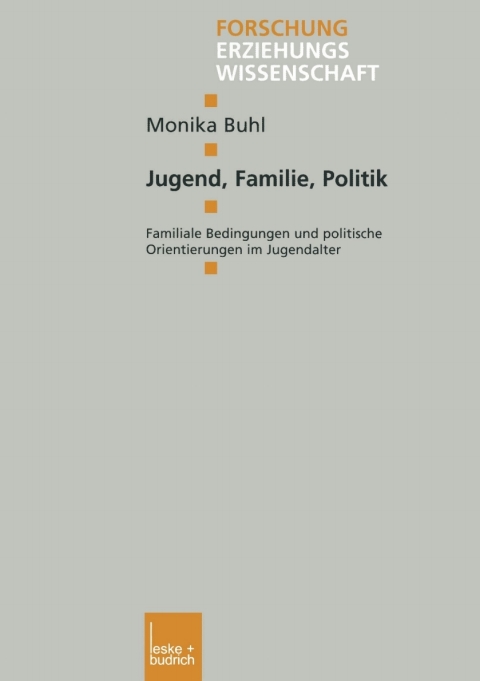 Cover image for book Jugend, Familie, Politik
