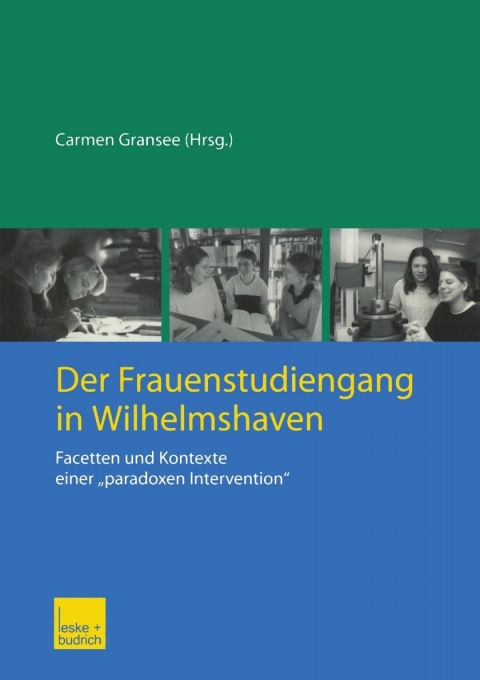Cover image for book Der Frauenstudiengang in Wilhelmshaven