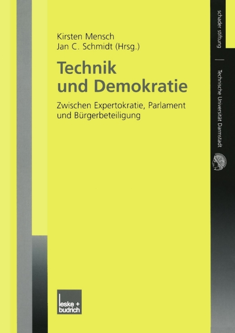 Cover image for book Technik und Demokratie