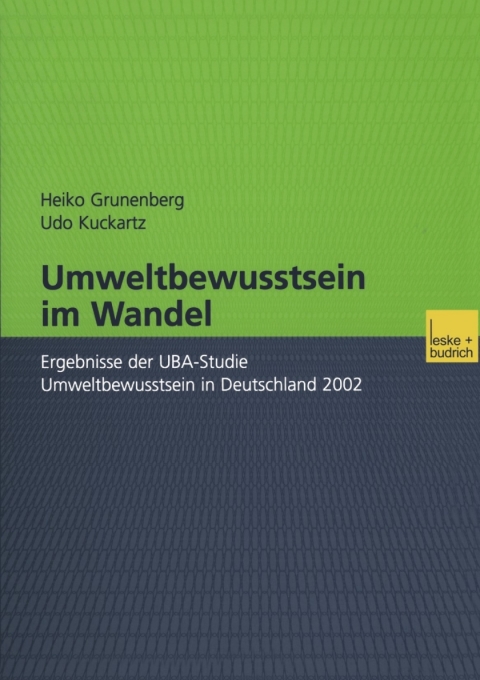 Cover image for book Umweltbewusstsein im Wandel