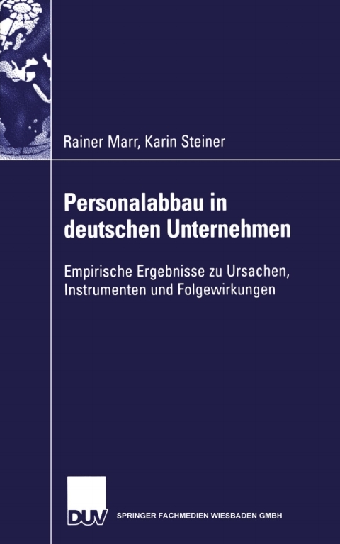 Cover image for book Personalabbau in deutschen Unternehmen
