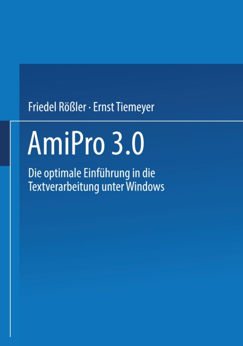 Cover image for book AmiPro 3.0