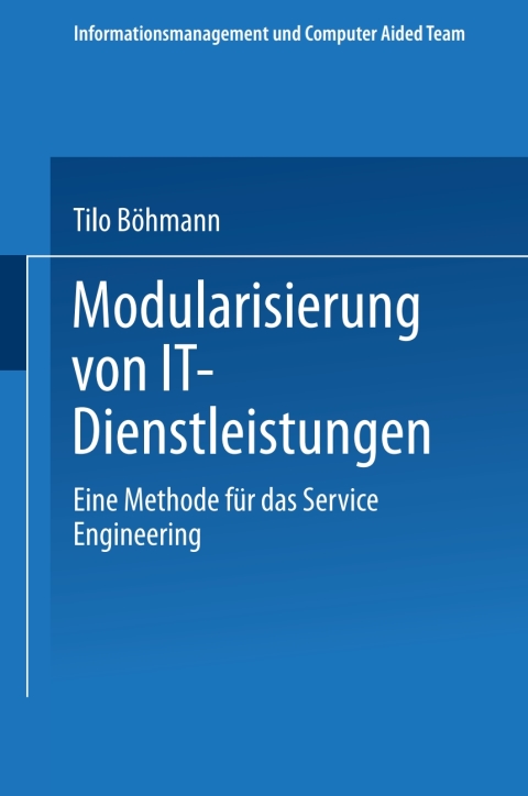 Cover image for book Modularisierung von IT-Dienstleistungen