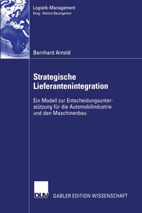 Cover image for book Strategische Lieferantenintegration