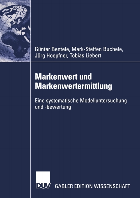 Cover image for book Markenwert und Markenwertermittlung