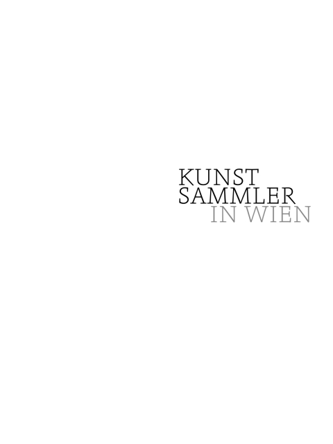 Cover image for book Kunstsammler in Wien