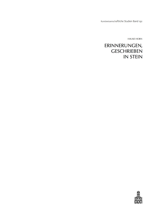 Erinnerungen, geschrieben in Stein