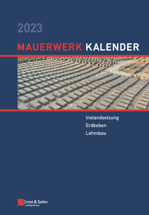 Cover image for book Mauerwerk-Kalender 2023