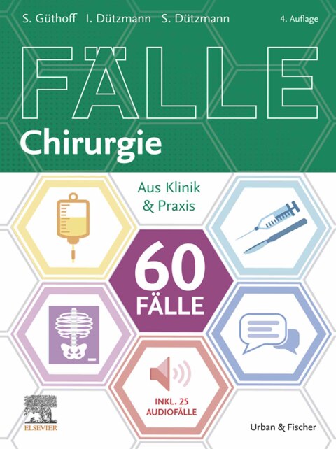 Cover image for book Die 50 wichtigsten Fälle Chirurgie