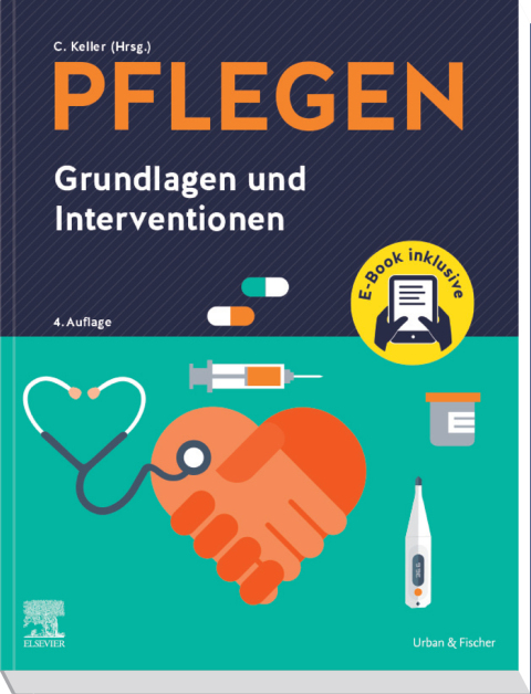 Cover image for book PFLEGEN Grundlagen und Interventionen