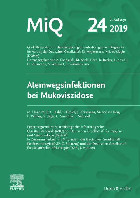 Cover image for book MIQ 24: Atemwegsinfektionen bei Mukoviszidose