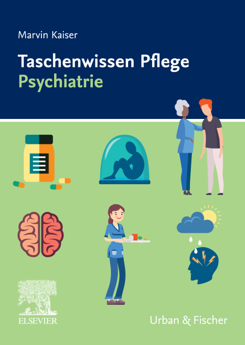 Cover image for book Taschenwissen Pflege Psychiatrie