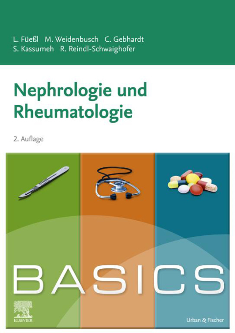 Cover image for book BASICS Nephrologie und Rheumatologie