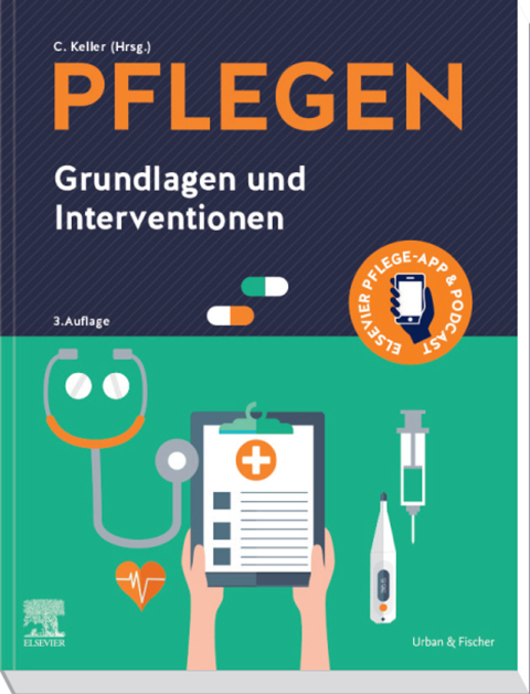 Cover image for book PFLEGEN Grundlagen und Interventionen