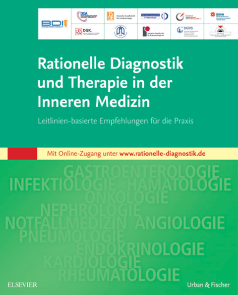 Cover image for book Rationelle Diagnostik und Therapie in der Inneren Medizin