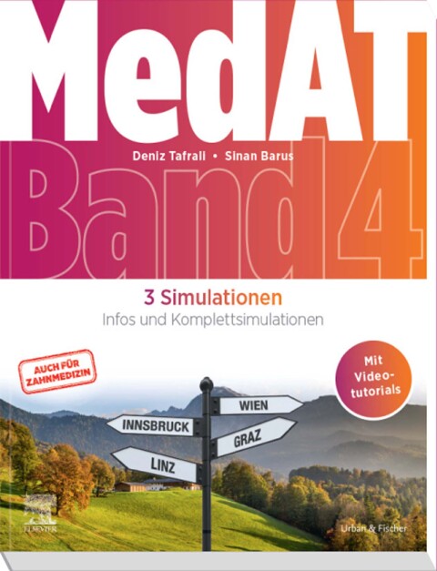 Cover image for book MedAT Simulationen (Band 4)