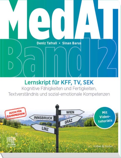 Cover image for book MedAT Lernskript für KFF, TV, SEK (Band 2)