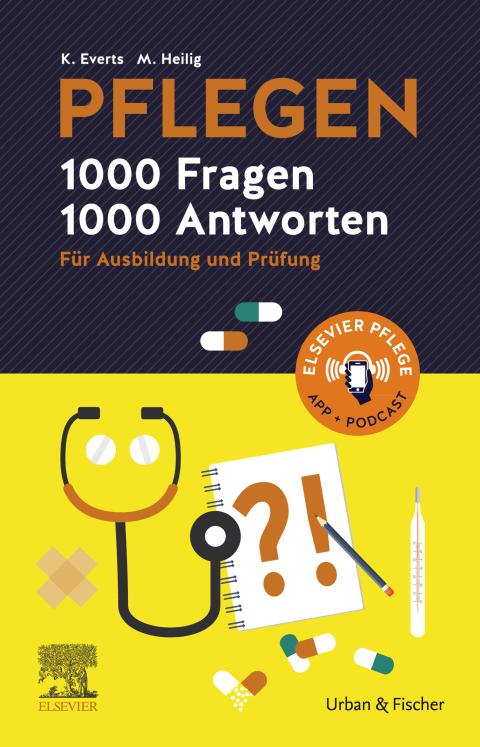 Cover image for book PFLEGEN - 1000 Fragen, 1000 Antworten