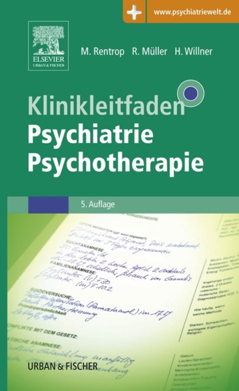 Cover image for book Klinikleitfaden Psychiatrie Psychotherapie