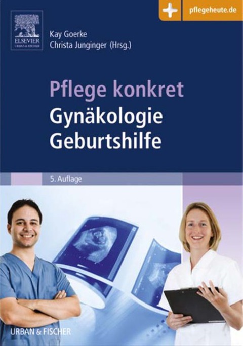 Cover image for book Pflege konkret Gynäkologie Geburtshilfe