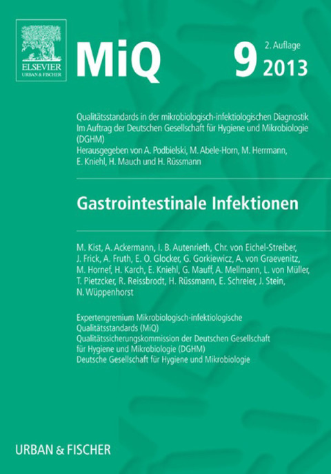 Cover image for book MIQ 09: Gastrointestinale Infektionen