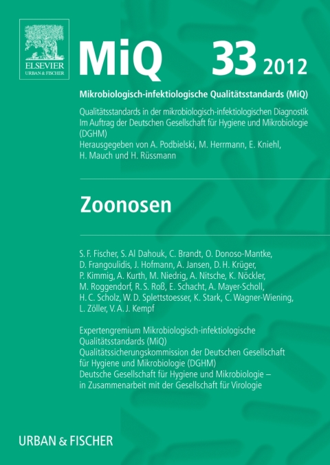 Cover image for book MIQ 33: Zoonosen