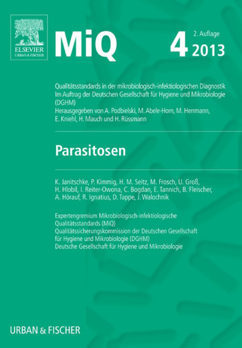 Cover image for book MIQ 04: Parasitosen