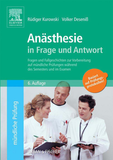 Cover image for book Anästhesie in Frage und Antwort