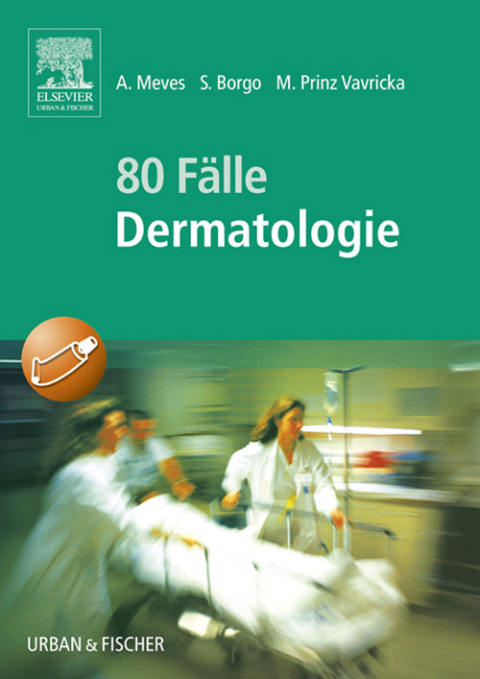 Cover image for book 80 Fälle Dermatologie