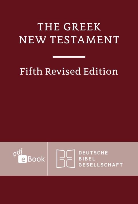 Cover image for book The Greek New Testament, Fifth Revised Edition (UBS5)