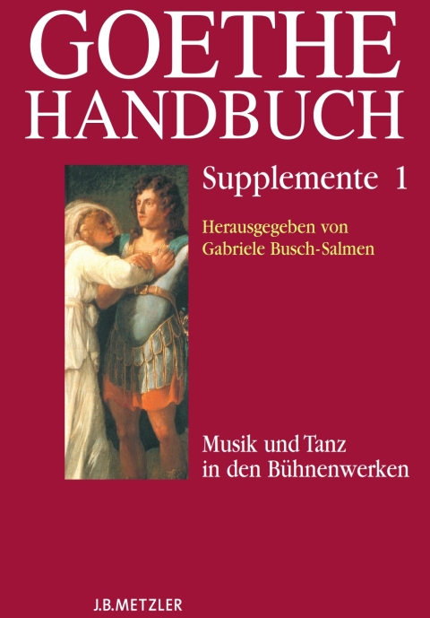 Cover image for book Goethe-Handbuch Supplemente