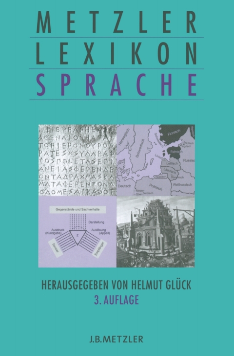 Cover image for book Metzler Lexikon Sprache