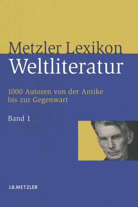 Cover image for book Metzler Lexikon Weltliteratur