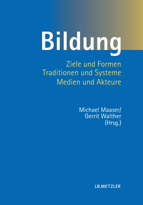 Cover image for book Bildung