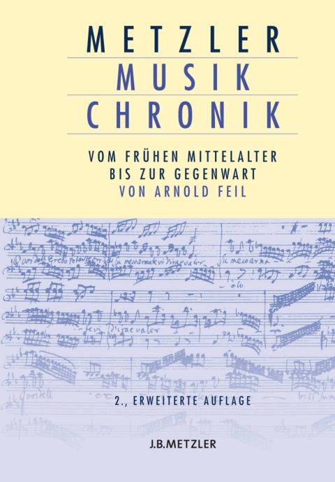 Cover image for book Metzler Musik Chronik