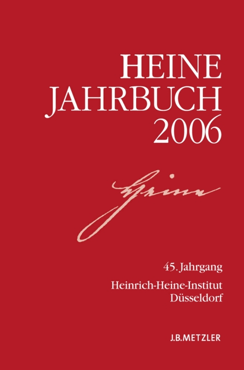 Cover image for book Heine-Jahrbuch 2006